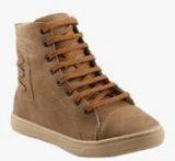 Wellworth Brown Casual Sneakers Women