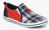 West Bay Multicoloured Checks Sneakers Boys