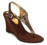 Wet Blue Brown Wedges Women