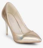 Wet Blue Golden Stilettos Women