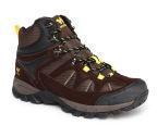 Wildcraft Brown & Black Solid Suede Mid Top Trekking Shoes Men