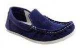 Willy Winkies Blue Loafers Girls