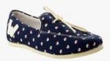 Willy Winkies Navy Blue Loafers Boys