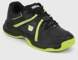 Wilson Envy Junior Black Tennis Shoes Boys