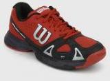 Wilson Rush Pro Junior Red Tennis Shoes Boys