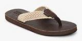 Woodland Beige Slippers Men