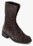 Woodland Brown Ankle Length Boots Women