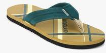 Woodland Green Slippers men