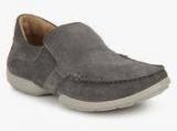 Woodland Grey Moccasins Men