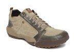 Woodland Khaki Nubuck Regular Trekking Shoes Men