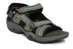 Woodland Olive Green Proplanet Leather Sports Sandals Men