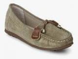 Woodland Olive Moccasins Women