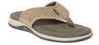 Woodland ProPlanet Men Khaki Leather Cut Out Sandals