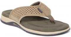 Woodland ProPlanet Men Khaki Leather Cut Out Sandals