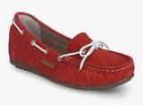 Woodland Red Moccasins women