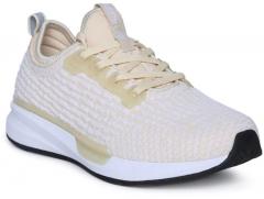 361 Degree Beige Running Shoes women