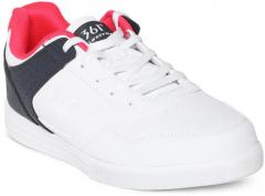 361 Degree White Skateboarding Shoes women