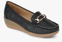 Addons Black Moccasins women