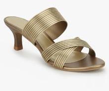 Addons Golden Sandals women