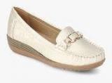 Addons Off White Moccasins Women