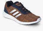 Adidas Adiray 1.0 Brown Running Shoes Men