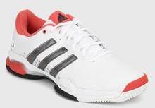 Adidas Barricade Team 4 White Tennis Shoes men