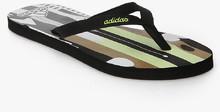 Adidas Beach Print 1.0 Black Flip Flops women