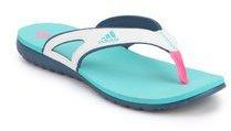 Adidas Calo 5 Blue Flip Flops women