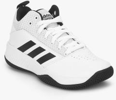 Adidas Cf Ilation 2.0 K White Basketball Shoes girls