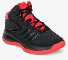 Adidas Cross 'Em 4 BLACK BASKETBALL SHOES men