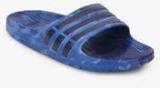 Adidas Duramo Slidearbled Blue Flip Flops Men