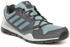 Adidas Green Mesh Trekking Shoes men