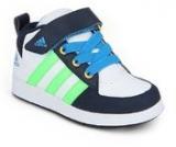 Adidas Jan Bs Mid White Sneakers Boys