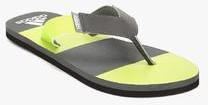 Adidas Jaso Stripe Green Flip Flops men