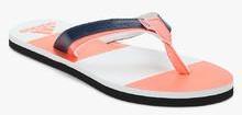 Adidas Jaso Stripe Navy Blue Flip Flops women