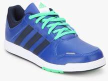 Adidas Lk Trainer 6 K Blue Training Shoes girls