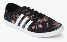 Adidas Neo Cloudfoam Qt Vulc Black Sneakers women