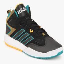 Adidas Neo Cloudfoam Thunder Mid Black Sneakers men