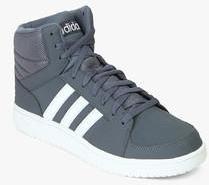 Adidas Neo Vs Hoops Mid Grey Sneakers men