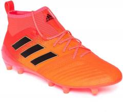 Adidas Orange Ace 17.1 FG Mid Top Football Shoes men