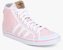 Adidas Originals Honey Mid W Pink Sporty Sneakers women