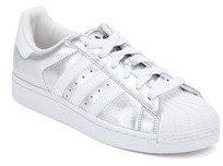 Adidas Originals Superstar 2 Ef Silver Sporty Sneakers women