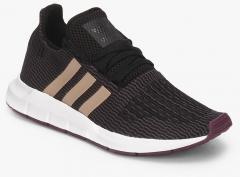 Adidas Originals Swift Run Charcoal Striped Sneakers women