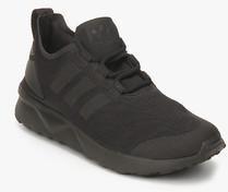 Adidas Originals Zx Flux Adv Verve Black Sporty Sneakers women