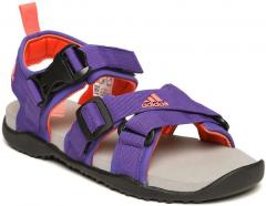 Adidas Purple Floaters women