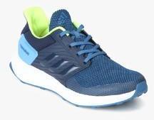 Adidas Rapidarun K Blue Running Shoes boys