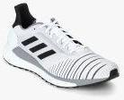 Adidas Solar Glide White Running Shoes Men