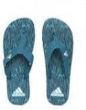 Adidas Teal Synthetic Thong Flip Flops Men