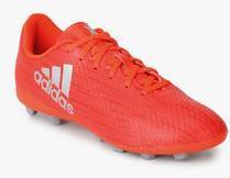 Adidas X 16.4 Fxg J Red Football Shoes boys