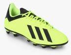 Adidas X 18.4 Fg Fluorescent Green Football Shoes Men